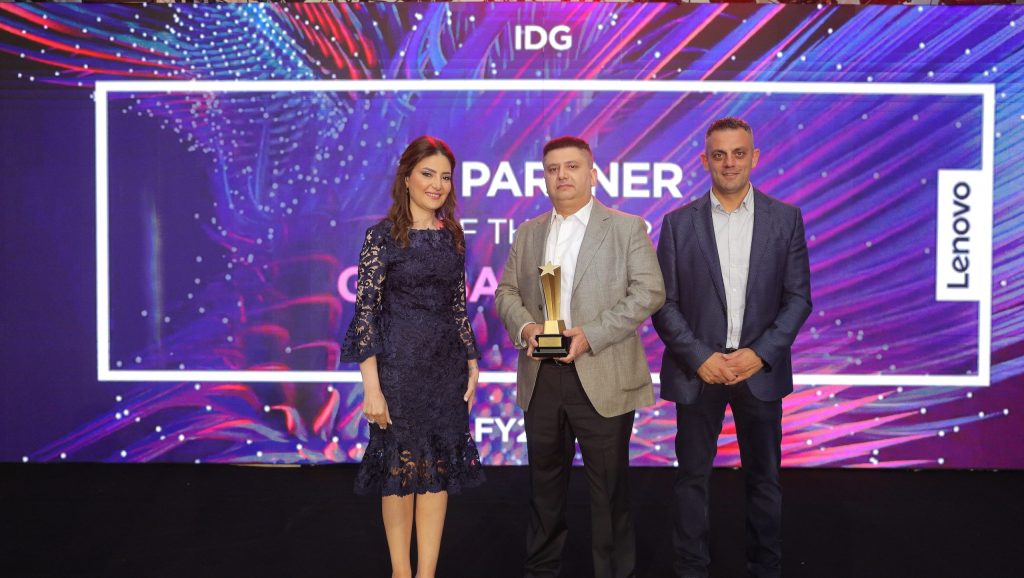 GBG Wins IDG T1 Partner of the Year Award from Lenovo