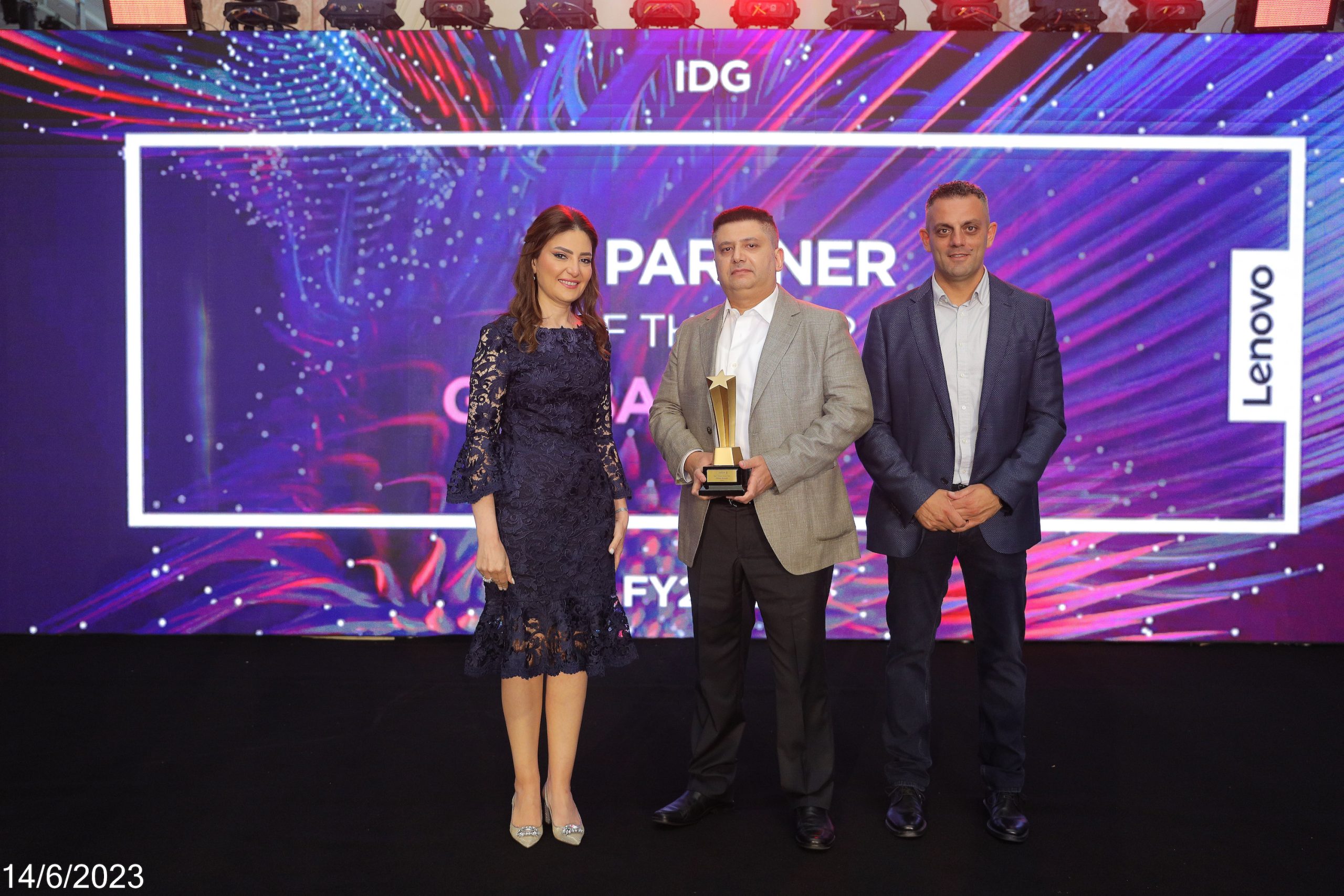 GBG Wins IDG T1 Partner of the Year Award from Lenovo